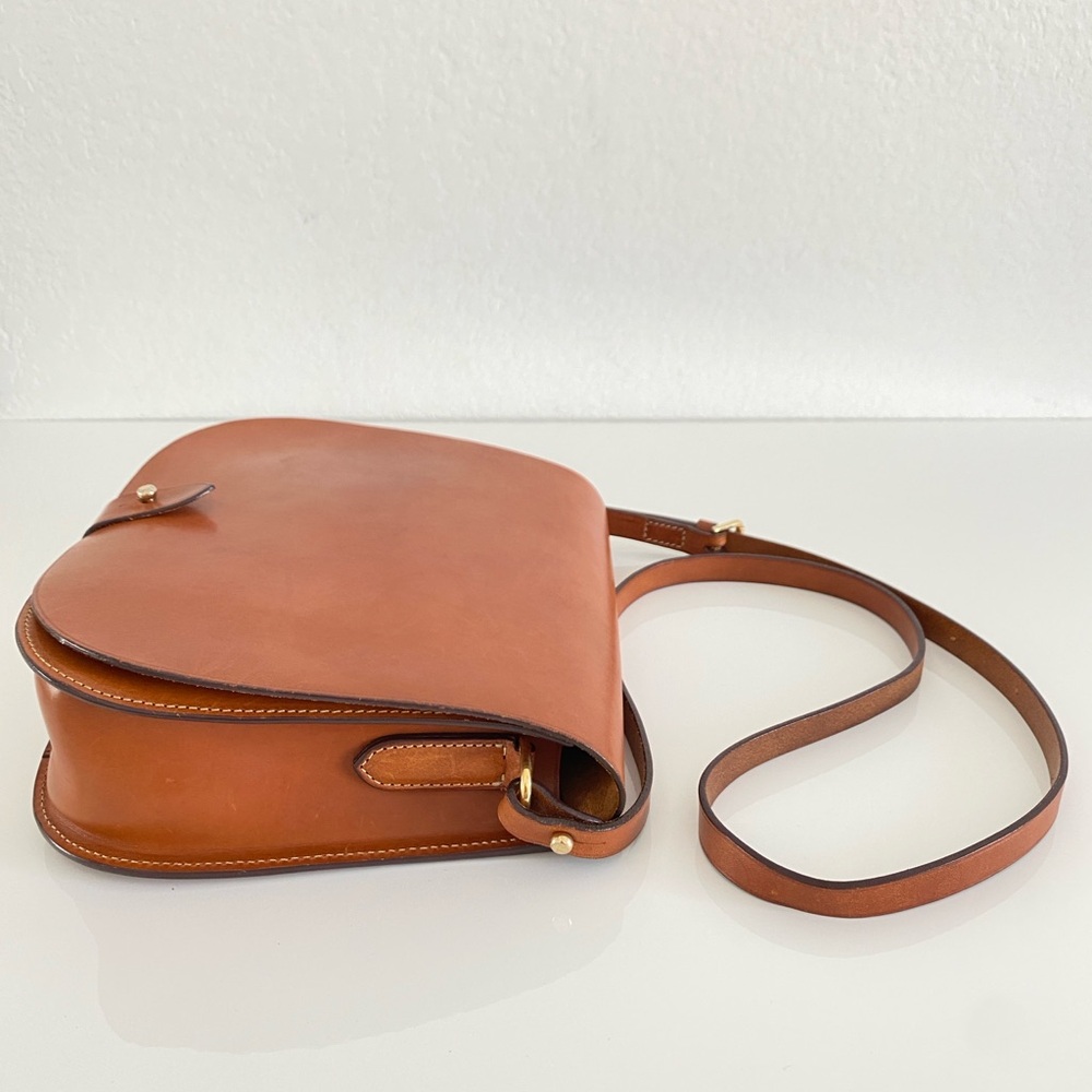 Ralph Lauren collection Brown Leather Saddle bag - Picture 7 of 15